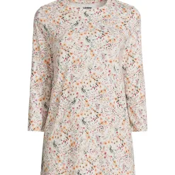 Women's 3/4 Sleeve Cotton Supima Tunic
