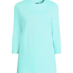 Women's 3/4 Sleeve Cotton Supima Tunic