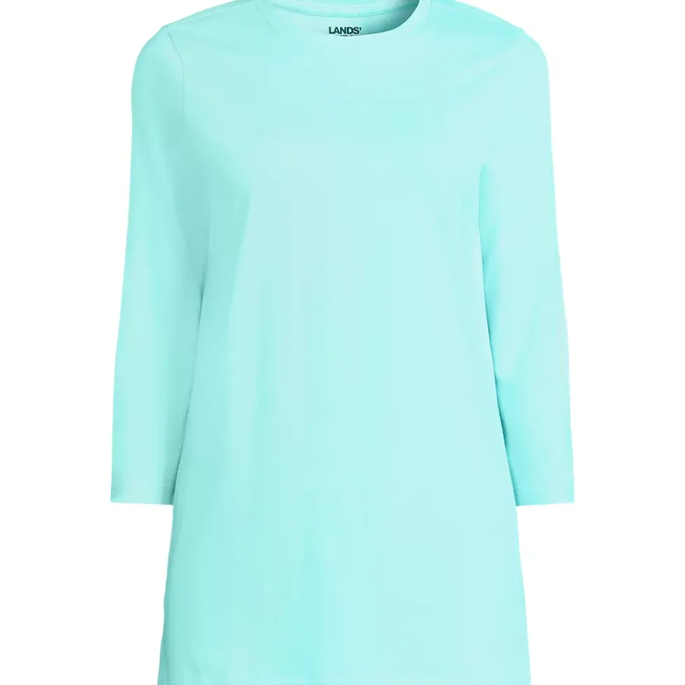 Women's 3/4 Sleeve Cotton Supima Tunic