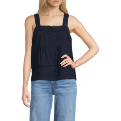 Women's Sleeveless Clipdot Shell