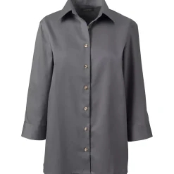 Women's 3/4 Sleeve Performance Twill Shirt