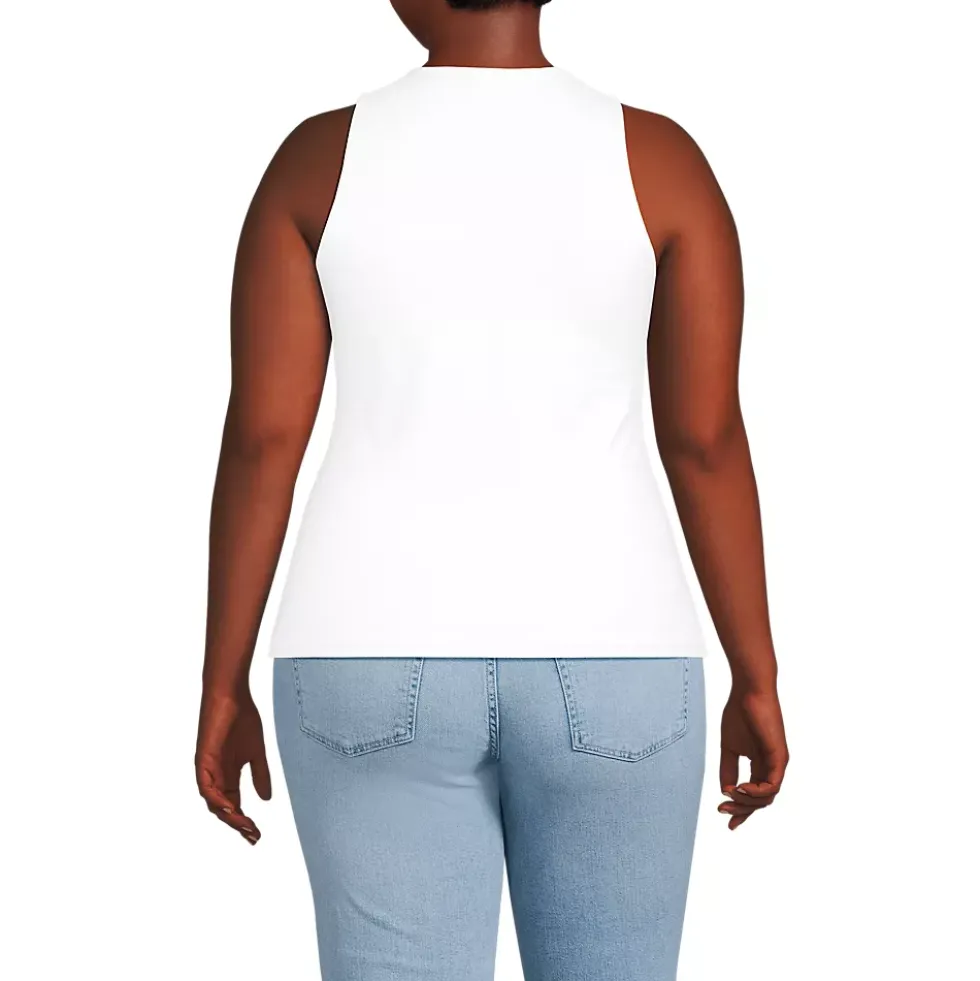 Women's Slender Crew Neck Tank Top