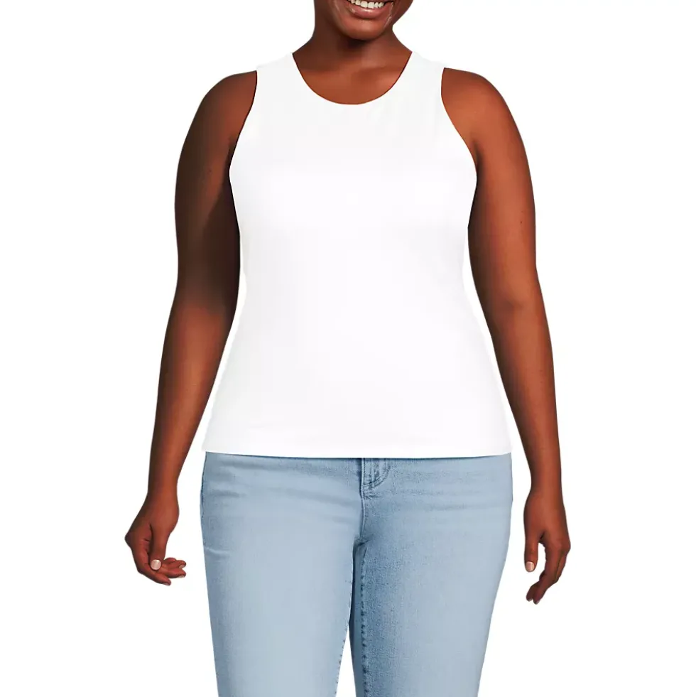 Women's Slender Crew Neck Tank Top