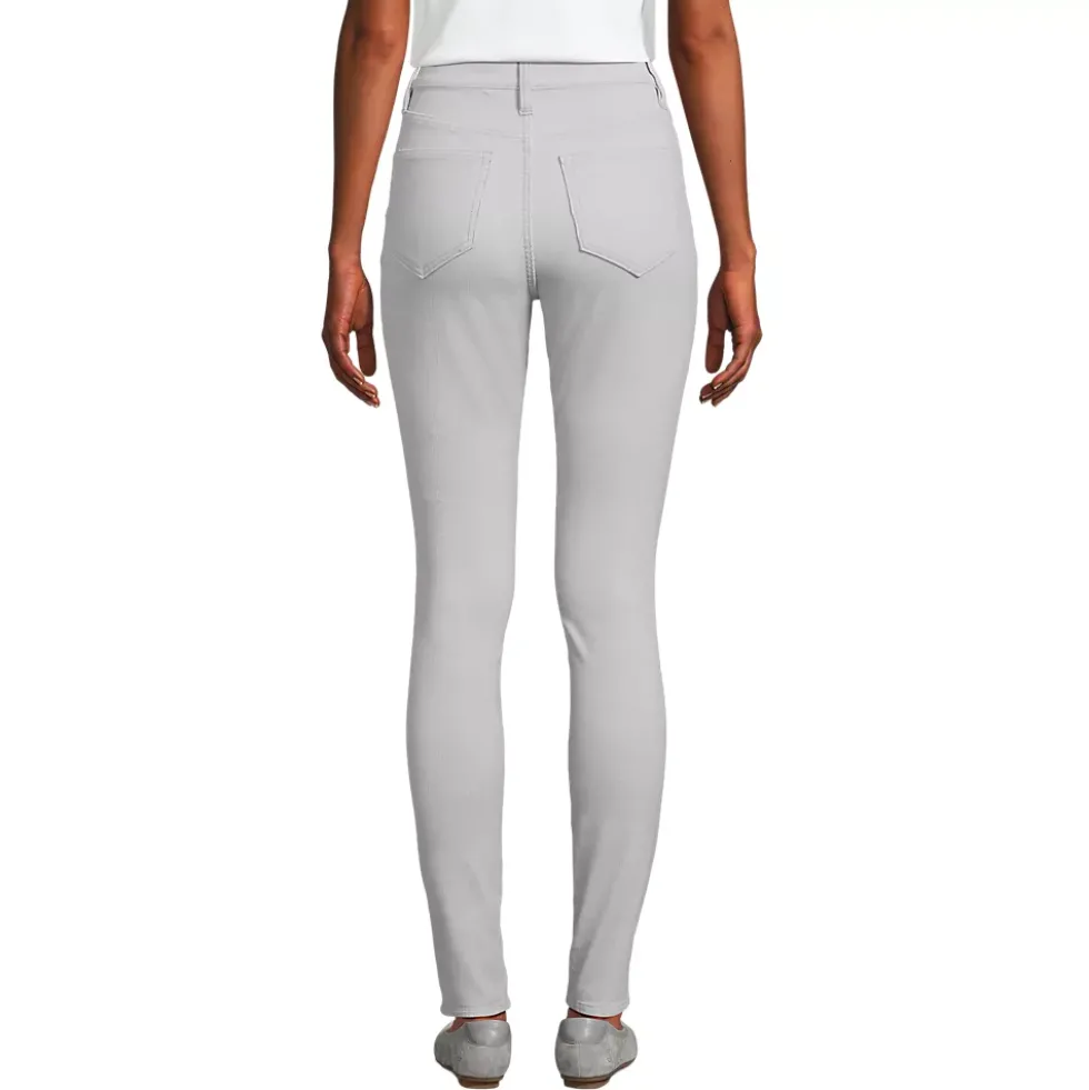 Women's Slender High Rise Corduroy Skinny Pants