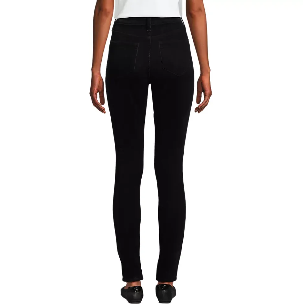 Women's Slender High Rise Corduroy Skinny Pants