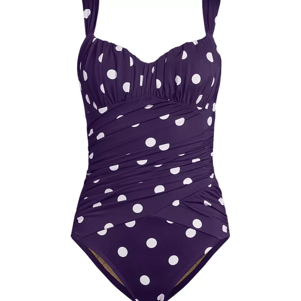 Women's Slender Lite Sweetheart Shirred One Piece
