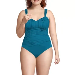 Women's Slender Lite Sweetheart Shirred One Piece