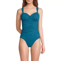 Women's Slender Lite Sweetheart Shirred One Piece