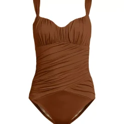 Women's Slender Lite Sweetheart Shirred One Piece
