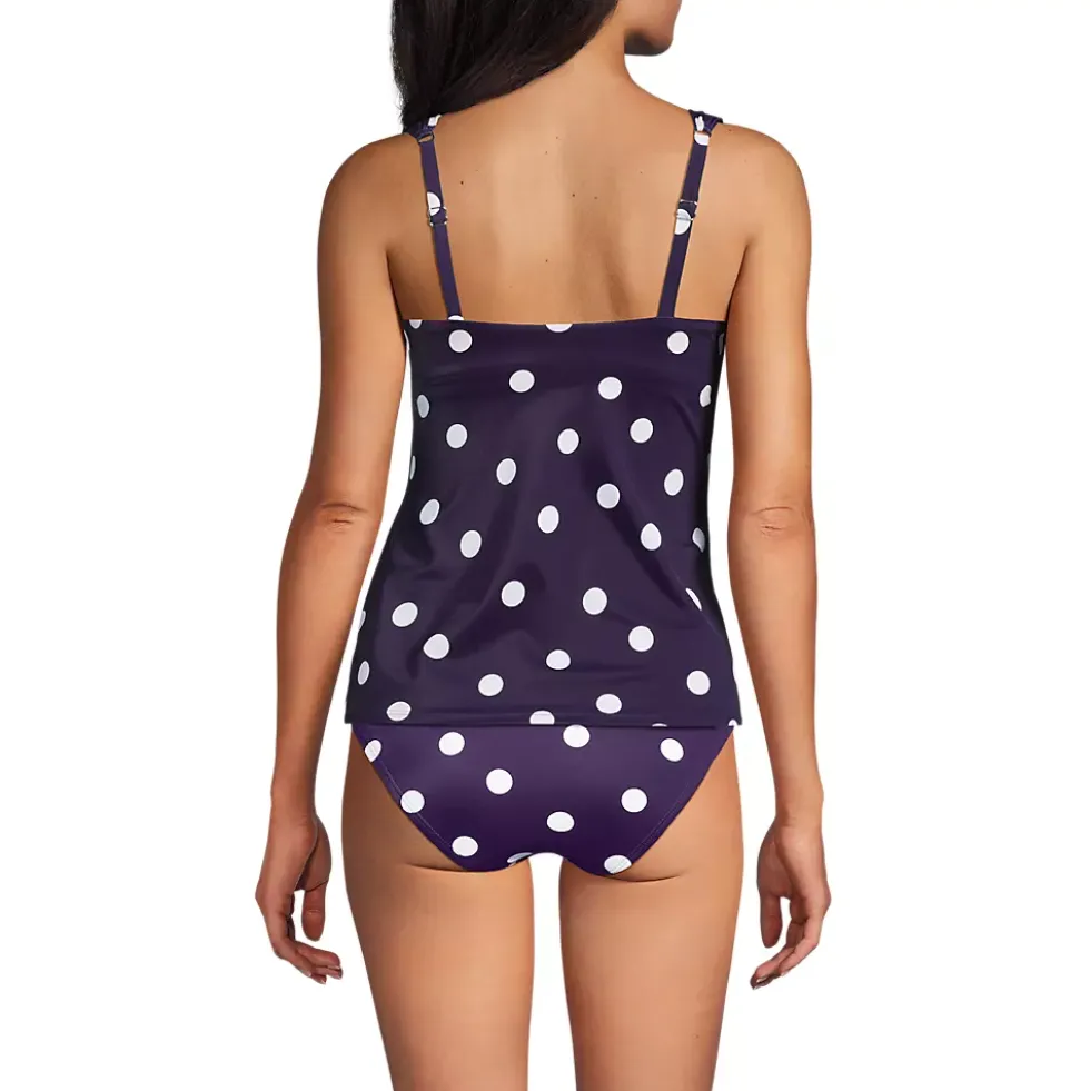 Women's Slender Lite Sweetheart Shirred Tankini