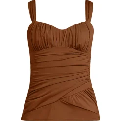 Women's Slender Lite Sweetheart Shirred Tankini
