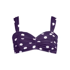 Women's Slender Lite Sweetheart Shirred Bikini Top