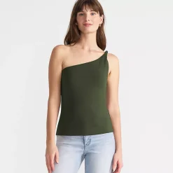 Women's Slender One Shoulder Top