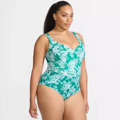 Women's SlenderSuit Belted Sweetheart One Piece