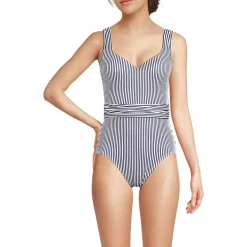 Women's SlenderSuit Belted Sweetheart One Piece