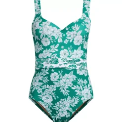 Women's SlenderSuit Belted Sweetheart One Piece