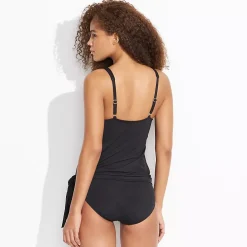 Women's SlenderSuit Fauxkini Low Leg One Piece Swimsuit