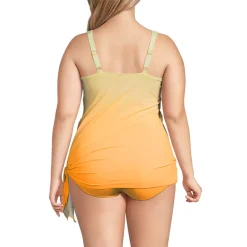Women's SlenderSuit Fauxkini Low Leg One Piece Swimsuit