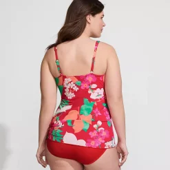 Women's SlenderSuit Fauxkini Low Leg One Piece Swimsuit