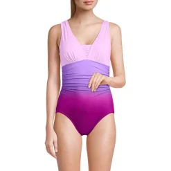 Women's SlenderSuit Grecian Low Leg One Piece Swimsuit
