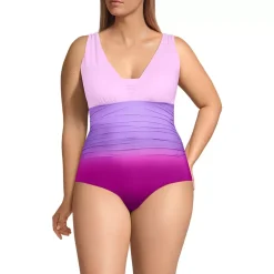 Women's SlenderSuit Grecian Low Leg One Piece Swimsuit