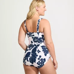 Women's SlenderSuit Grecian Low Leg One Piece Swimsuit