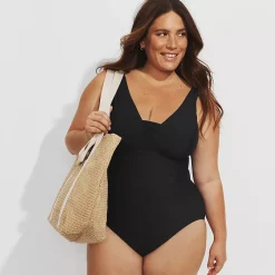 Women's SlenderSuit Grecian Low Leg One Piece Swimsuit