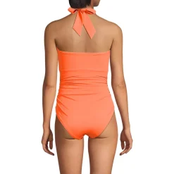 Women's SlenderSuit Multi-Way Bandeau High Leg One Piece Swimsuit