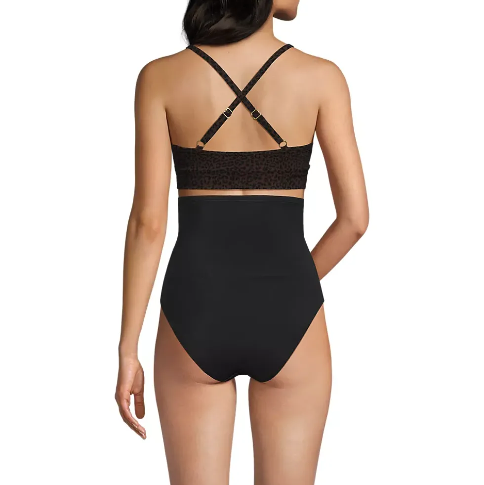 Women's SlenderSuit Pleated Bikini Top