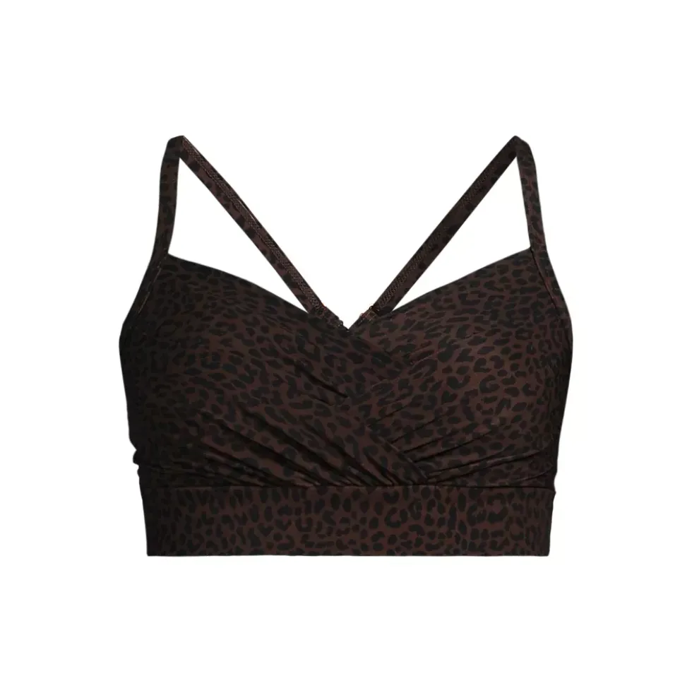 Women's SlenderSuit Pleated Bikini Top