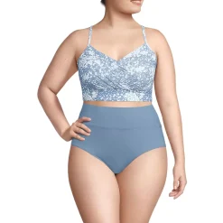 Women's SlenderSuit Pleated Bikini Top