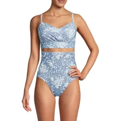 Women's SlenderSuit Pleated Bikini Top