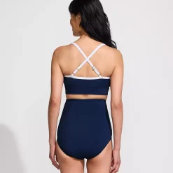 Women's SlenderSuit Pleated Bikini Top