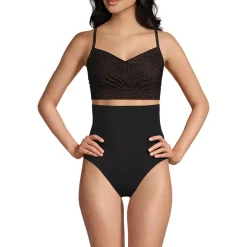 Women's SlenderSuit Pleated Bikini Top