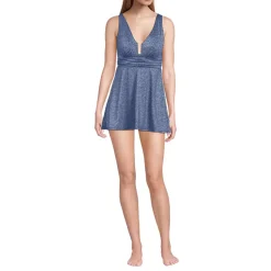Women's SlenderSuit Shine U-Wire Swim Dress Swimsuit