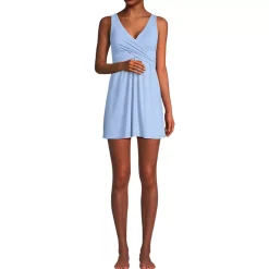 Women's SlenderSuit Shine Wrap Swim Dress Swimsuit