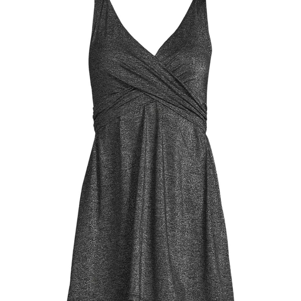 Women's SlenderSuit Shine Wrap Swim Dress Swimsuit