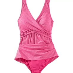 Women's SlenderSuit Shine Wrap Swim Dress Swimsuit