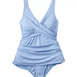Women's SlenderSuit Shine Wrap Swim Dress Swimsuit
