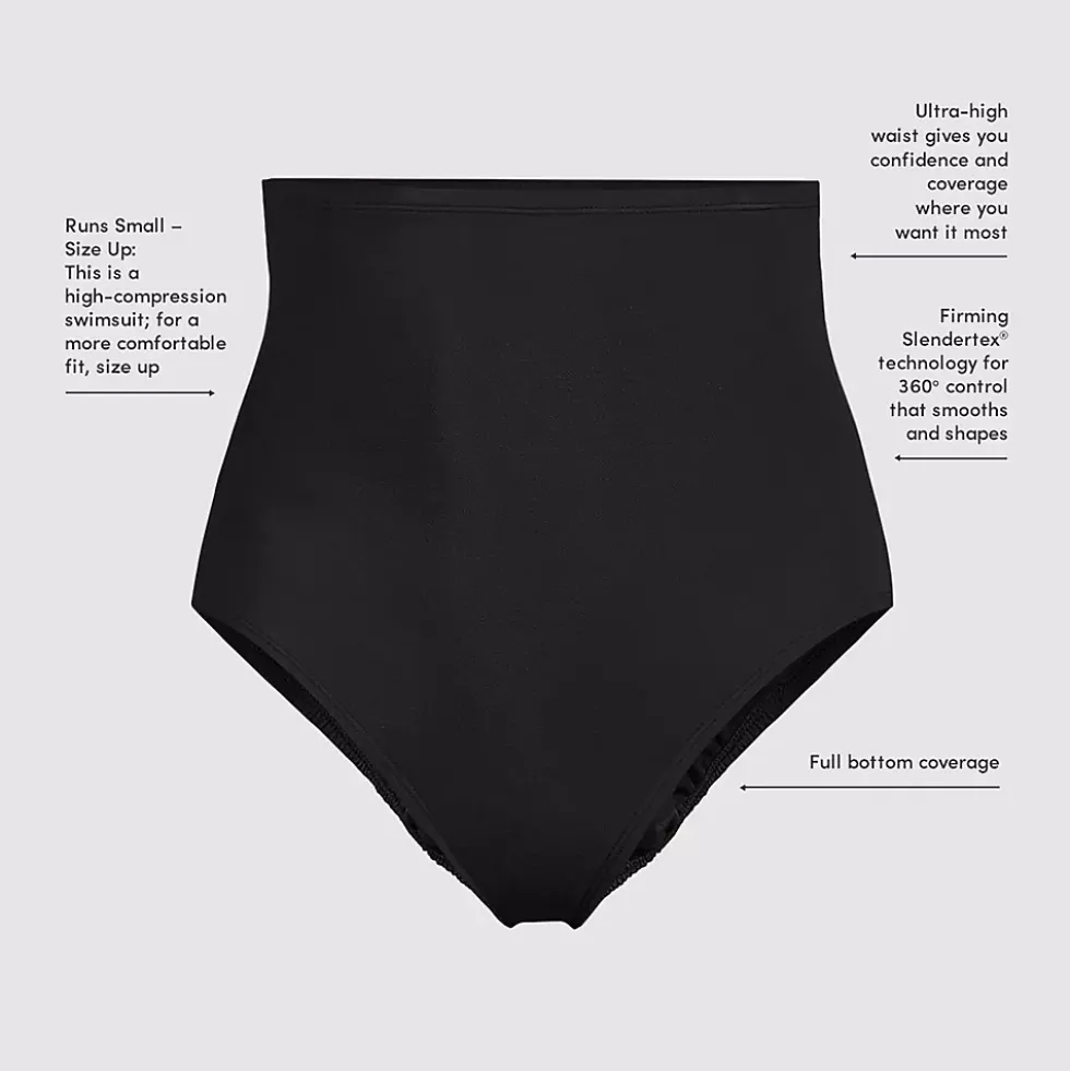 Women's SlenderSuit Ultra High Waisted Bikini Bottoms