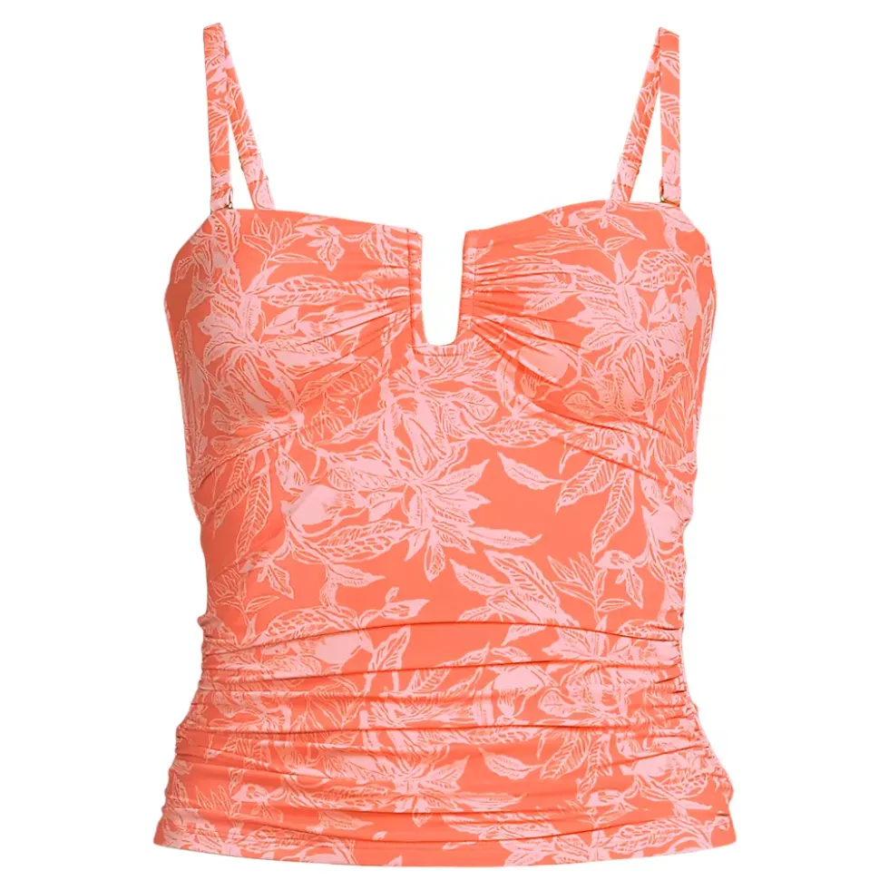 Women's SlenderSuit U-Wire Bandeau Tankini Top