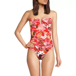 Women's SlenderSuit U-Wire Bandeau Tankini Top