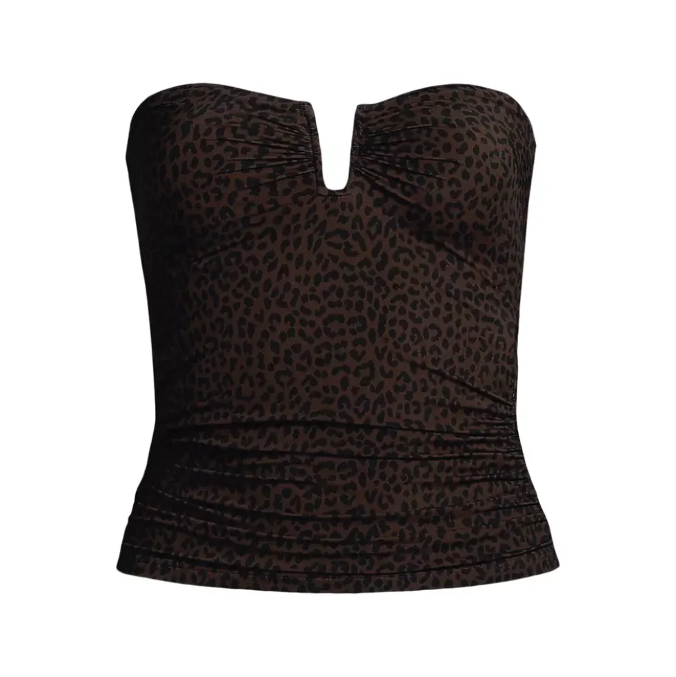 Women's SlenderSuit U-Wire Bandeau Tankini Top