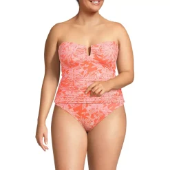 Women's SlenderSuit U-Wire Bandeau Tankini Top