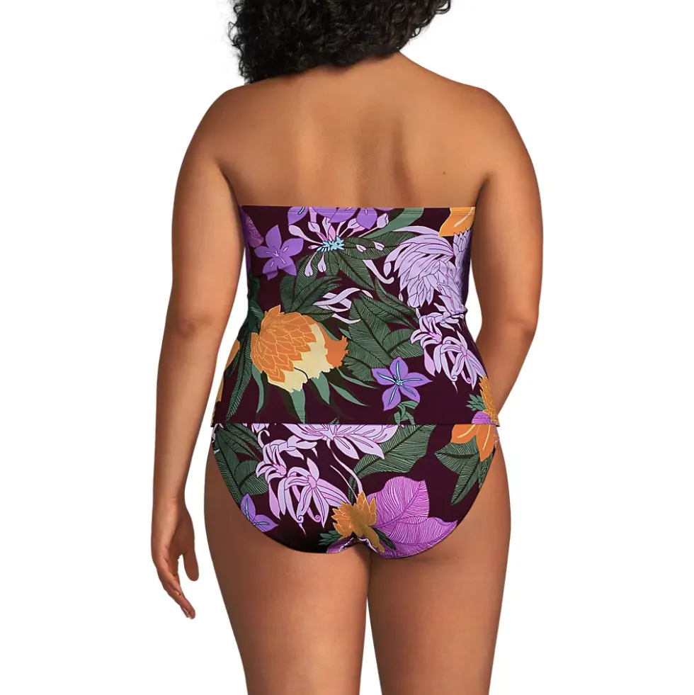 Women's SlenderSuit U-Wire Bandeau Tankini Top