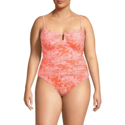 Women's SlenderSuit U-Wire Bandeau Tankini Top