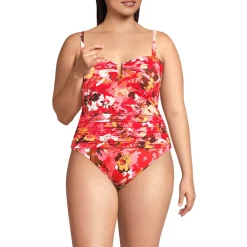 Women's SlenderSuit U-Wire Bandeau Tankini Top