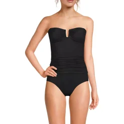 Women's SlenderSuit U-Wire Bandeau Tankini Top