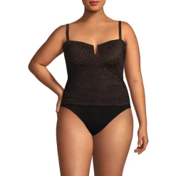Women's SlenderSuit U-Wire Bandeau Tankini Top