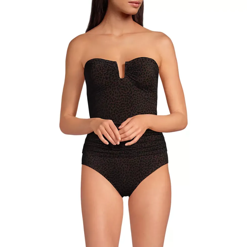 Women's SlenderSuit U-Wire Bandeau Tankini Top